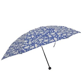 Mont-Bell 55 1128754 Mont-bell Parasol, Foldable, Lightweight, Unisex, UV Protection, Durable, Trekking, Wrecking Umbrella, For Rain or Shine, Lightweight, navy multi