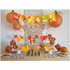 Hello Fall Banner Thanksgiving Fall Decoration Autumn Pumpkins Maple Leaves