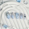 Ice Brick Nail Tips - Coffin / 아이스 브릭 네일팁