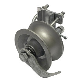 Sourdough Gate Hardware Single Rear Pipe Track Wheel for CL Sliding Gates-by Sourdough Gate Hardware