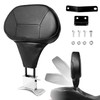 Hutexico Detachable Touring Rider Backrest, Adjustable Comfortable Driver Backrest Quick