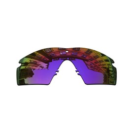 Vonxyz Lenses Replacement for Oakley M Frame 2.0 Strike Sunglass - Violet MirrorCoat Polarized