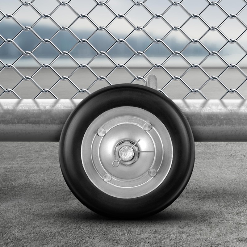 VEVOR Sliding Gate Kit, 6” Rolling Gate Hardware Kit, Universal