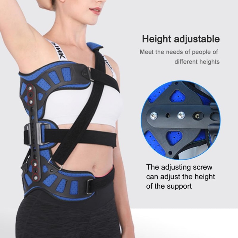 Adjustable Scoliosis Corrector Spinal Back Orthosis with Posture Correction -