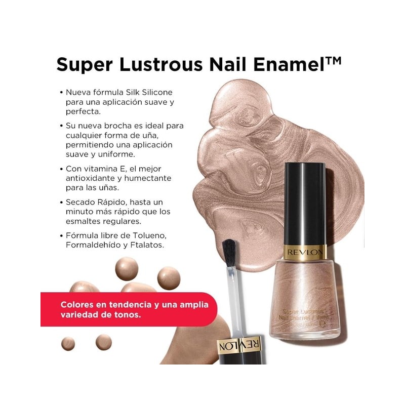 Esmalte para uñas Revlon clear 14.7 ml