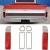LIANGREN 2x Red LED Tailight & Tail Backup Lights Fit