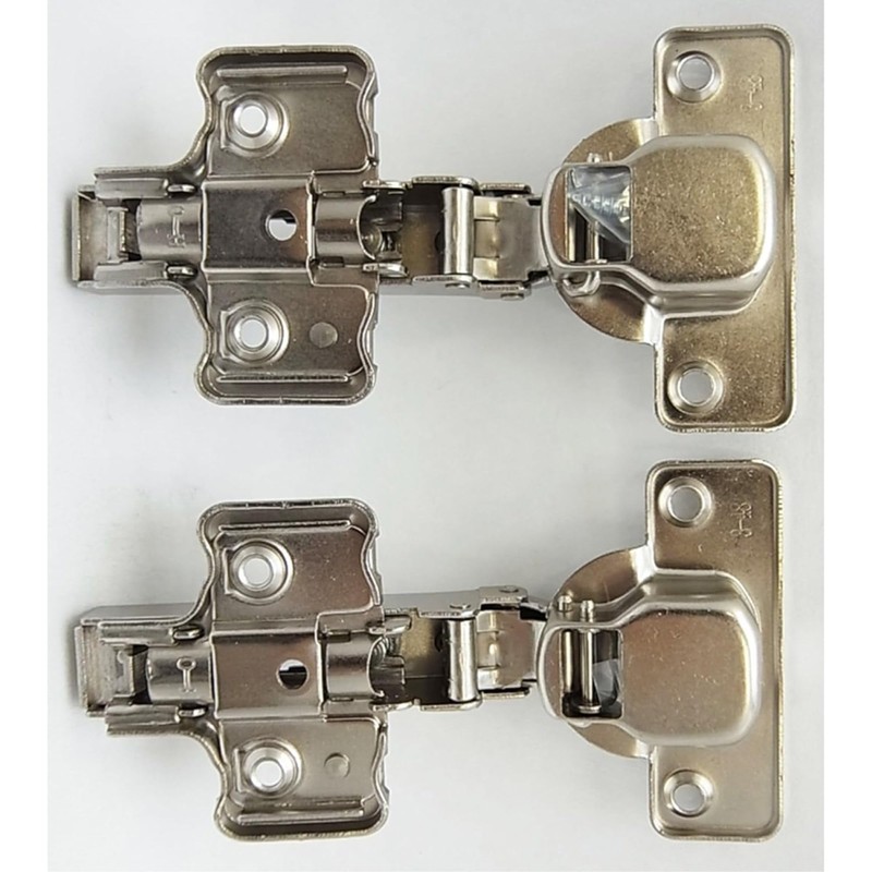 Wake Sangyo NS-3550-2P Sliding Hinge, Full Coverage, Includes Catch, Silver,