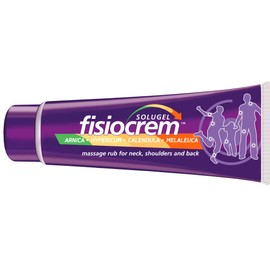 Fisiocrem Solugel - Massage rub for Neck, Shoulders and Back with Arnica - 60 ml