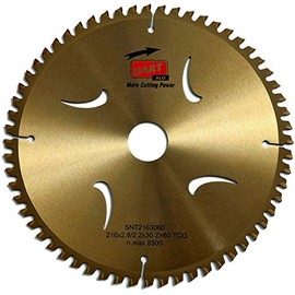 DART SNT2163080 Circular Saw Blades, Gold