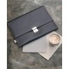 Jahn-Tasche A5 Brown Leather Travel Document Wallet - Model 1021