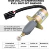 Replacement 12V Only Fuel Shut Off Solenoid 3" For 5.9L