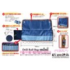 Star M Drill Roll Bag-mini No.7001 Denim Material, Opening 17.2