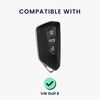 Kwmobile Key Case Compatible With VW Golf 8 3 Button