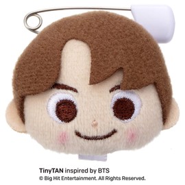 TinyTAN Plush Doll Badge j-hope Height 2.0 inches (5 cm)