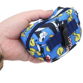 Marushin Looney Tunes Looney Pattern Character Golf Ball Case with Carabiner 4105051700