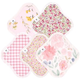 Enuance AESST-5P-V09 Cloth Napkins, For Garments, SS Size, Thin Set, Organic, Pastel Pink