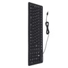 Keyboard 108 Key Spanish USB Wired Portable Foldable Quiet Waterproof