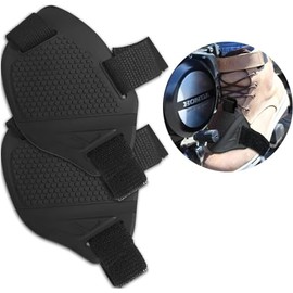 2 pieces motorcycle gear shift pad, motorcycle shoe protection boots, shoes protection, motocross shift pad, rubber gear lever shoes, boots, scuff protector, shifter guards, gear lever shoe cover, black
