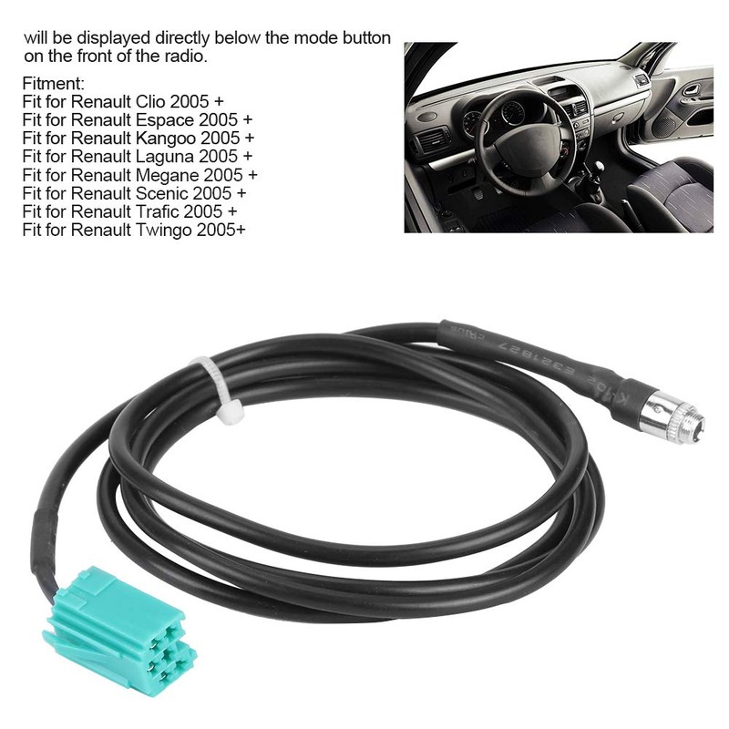 Wiring Harness Duokon AUX Input Adapter Cable 3.5mm Jack Audio