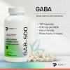 Gaba Primetech 500 Mg 120 Cápsulas De Ácido Gamma-aminobutírico un