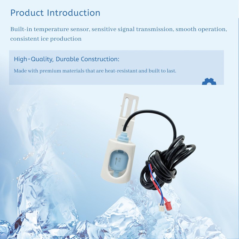 Upgrade 2 in 1 Ice Maker Water Float Switch with