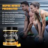 Creatine Monohydrate Gummies for Men Women - Vegan Creatine Supplement