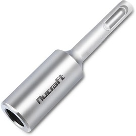 Nucraft SDS-PLUS Professional Ground Nail Driver for Inserting Deep Earth Earth Ground Rod Earth 100 x 22 mm Inner Diameter 13.5 mm