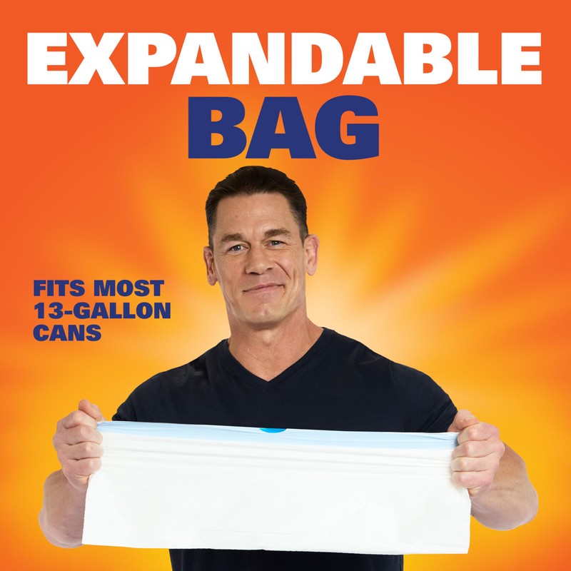 Hefty Ultra Strong 13 Gallon Trash Bags, Tall Kitchen Trash