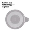 OXO Good Grips Silicone/Stainless Steel Tub Stopper, Grey