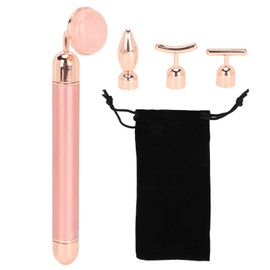 4 in 1 Facial Massage Wand T Type 6000rpm Vibration Reduce Swelling Electric 3D Roller Massager