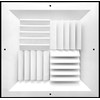 HVAC Premium 10'' w X 10'' h Extruded Aluminum Adjustable