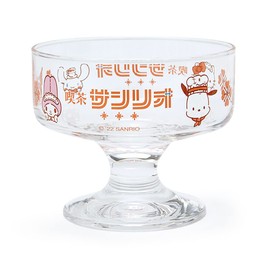 Sanrio 135569 Sanrio Characters Parfait Plate (Cafe Sanrio No. 2 Store)