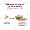 Green coffee capsules.