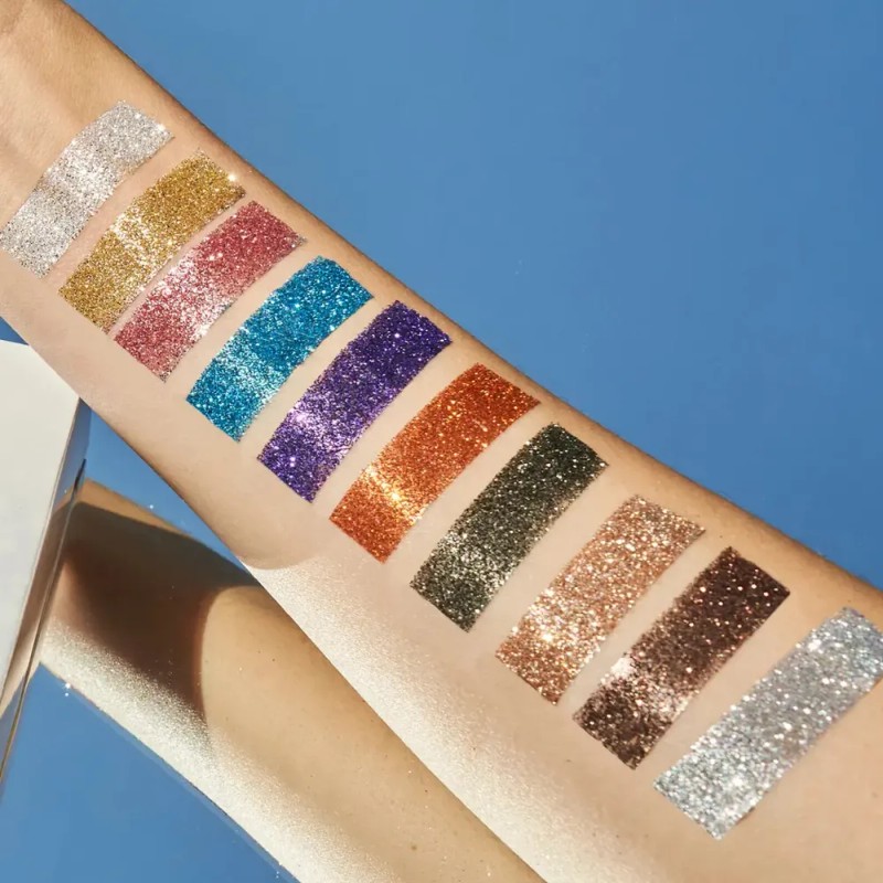 Glitter Brillante Para Rostro Y Uñas Adara Paris Silver