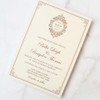25-Set Luxury Pocket Wedding Invitations by Picky Bride, European-Style Upgraded