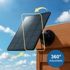 Solar Panel for Automatic Chicken Coop Door – 360° Rotating