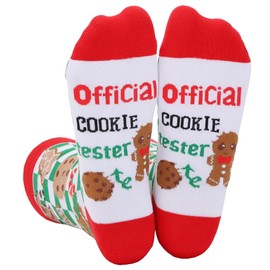 YEXIPO Funny Christmas Socks For Men Women Crew Socks Unisex Novelty Christmas Gifts