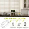 8Pcs Window Blind Cord Winder,Safety Baby Proof Blind Cord Holder
