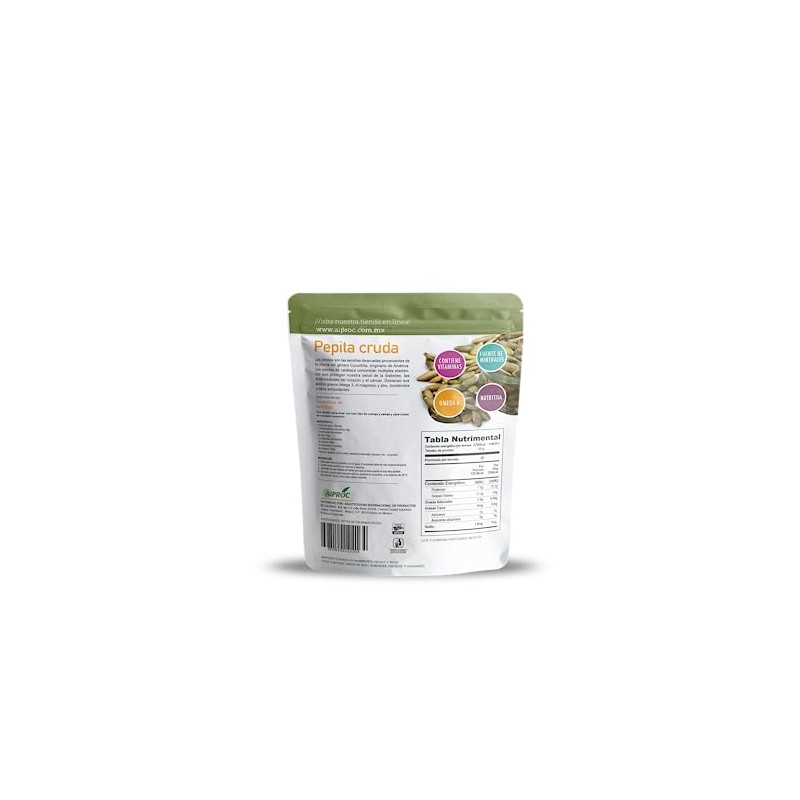Pepita de Calabaza 500 g (Semilla sin cáscara) | Natural,