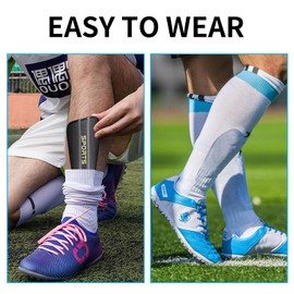 Wantli Football Shin Pads, Shin Pads, Children's Football, Shin Pads, Football Shin Pads, Football Protection Accessories for the Legs, Provides Strong Cushioning and Protection