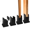 DEDU Bed Risers with Adjustable Screw Clamp, Couch Risers 3