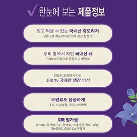 Black bellflower root, pear bellflower extract stick, 100 packets, healthy gift for parents during seasonal change / 흑 도라지청 배도라지 진액 스틱 100포 환절기 부모님 건강 선물