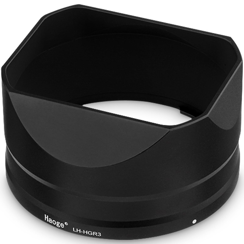 Haoge Square Metal Lens Hood for RICOH GRIII GR3 HDF