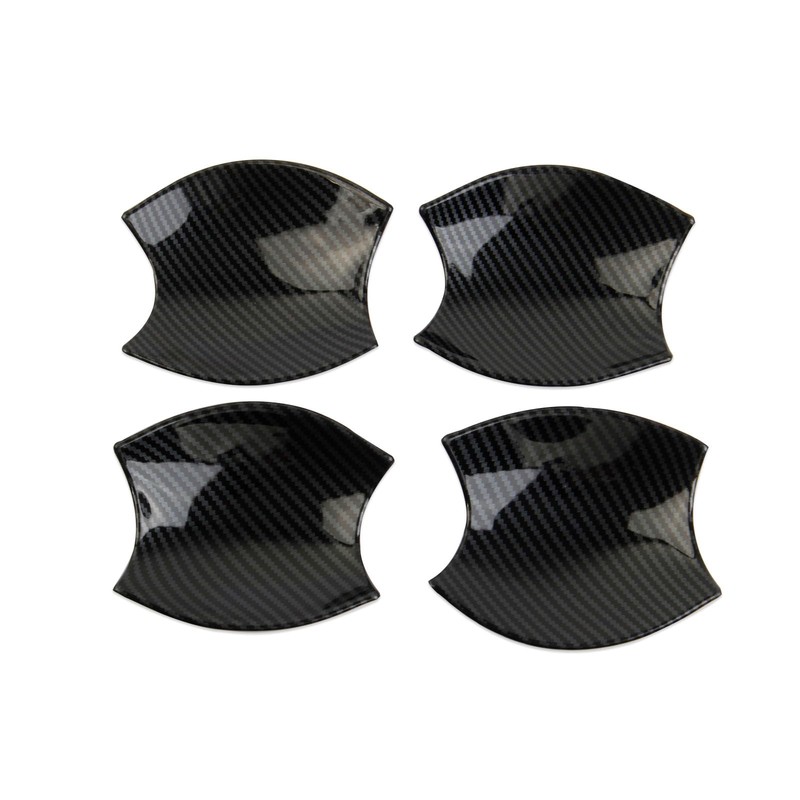 crosselec Carbon Fiber Door Handles Trim Cover Accessories for 2022-2025