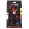 Forcefield unisex adult Paint Kit for Shoes, Black, White, Red,