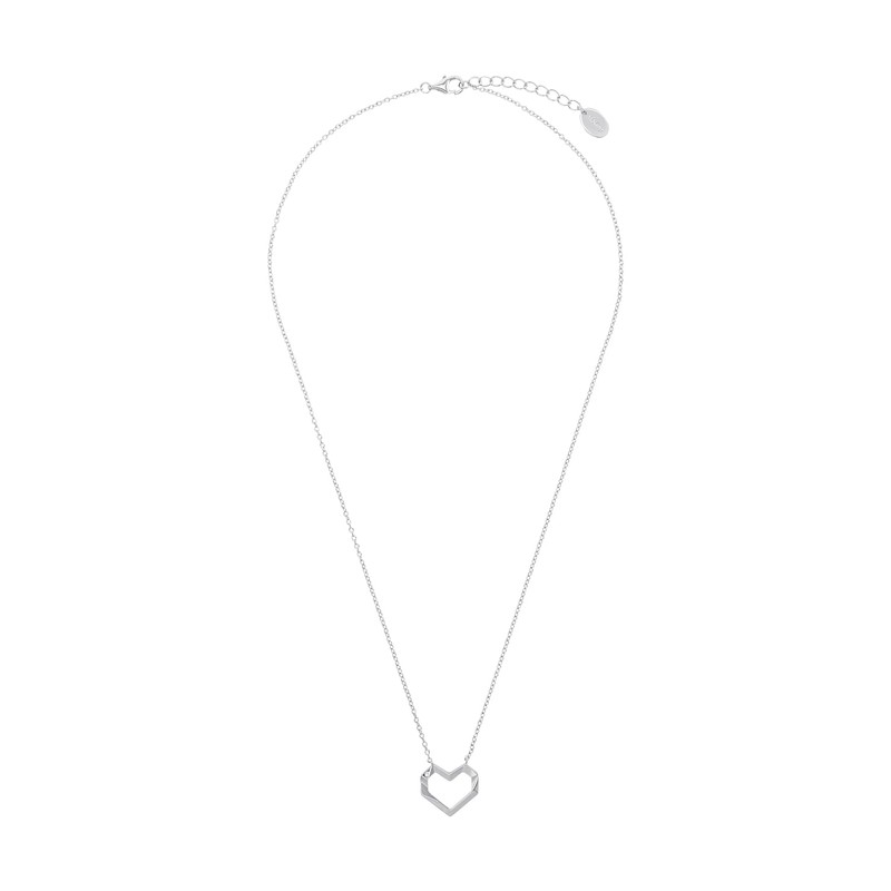s.Oliver 2036849 Women's Necklace 925 Sterling Silver with Synthetic Zirconia