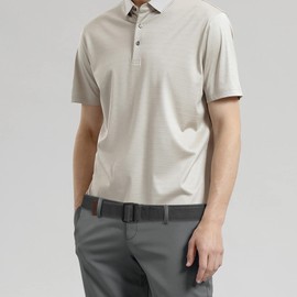 Drizzte Men's Belt Plus Size 100-190 cm Comfortable Fabric Belt Black Men's Belt, gray