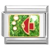 Quiges - 9 mm Italian Style Charm Module Stainless Steel