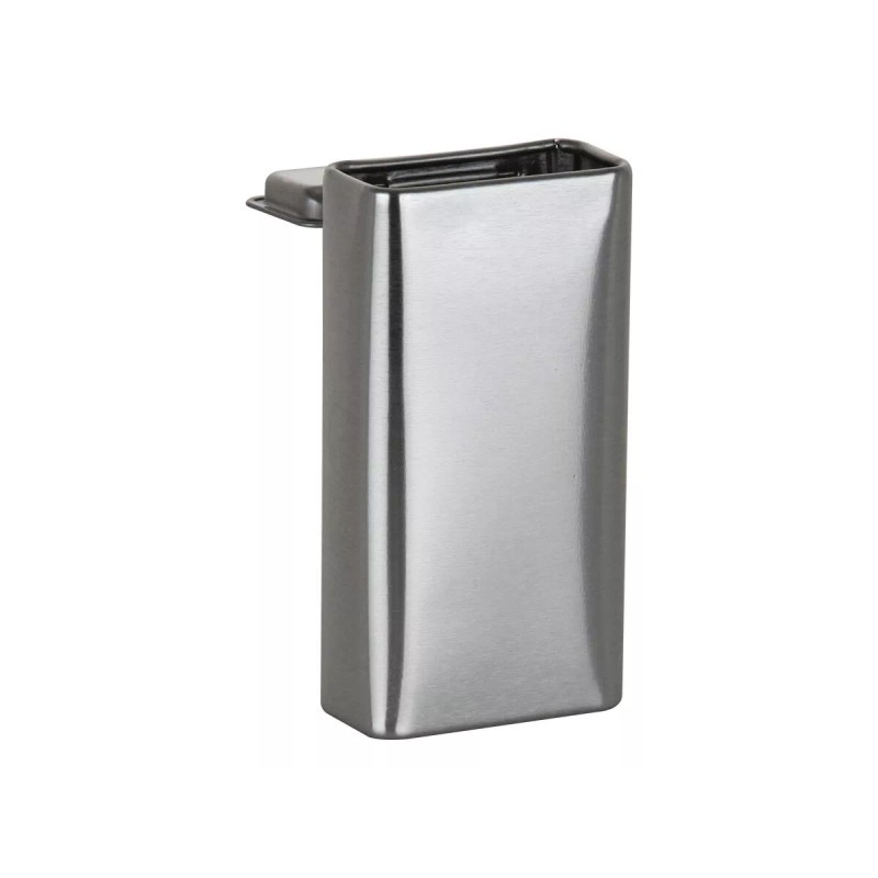 MagnaKoys® MagnaKoys Rectangular Silver Metal Hinged Lid Tin Containers (3
