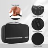 homchen Hanging Travel Toiletry Bag, Waterproof Folding Portable Cosmetic Bag,